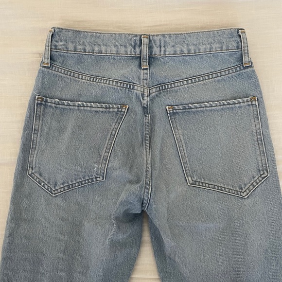 Agolde Light wash ripped denim sz 24 - Picture 3 of 9